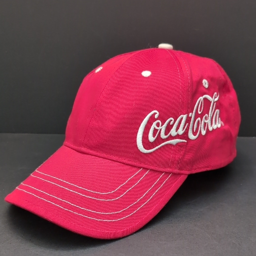 K-Products Headwear Men's Red Coca-Cola Ball Cap.
